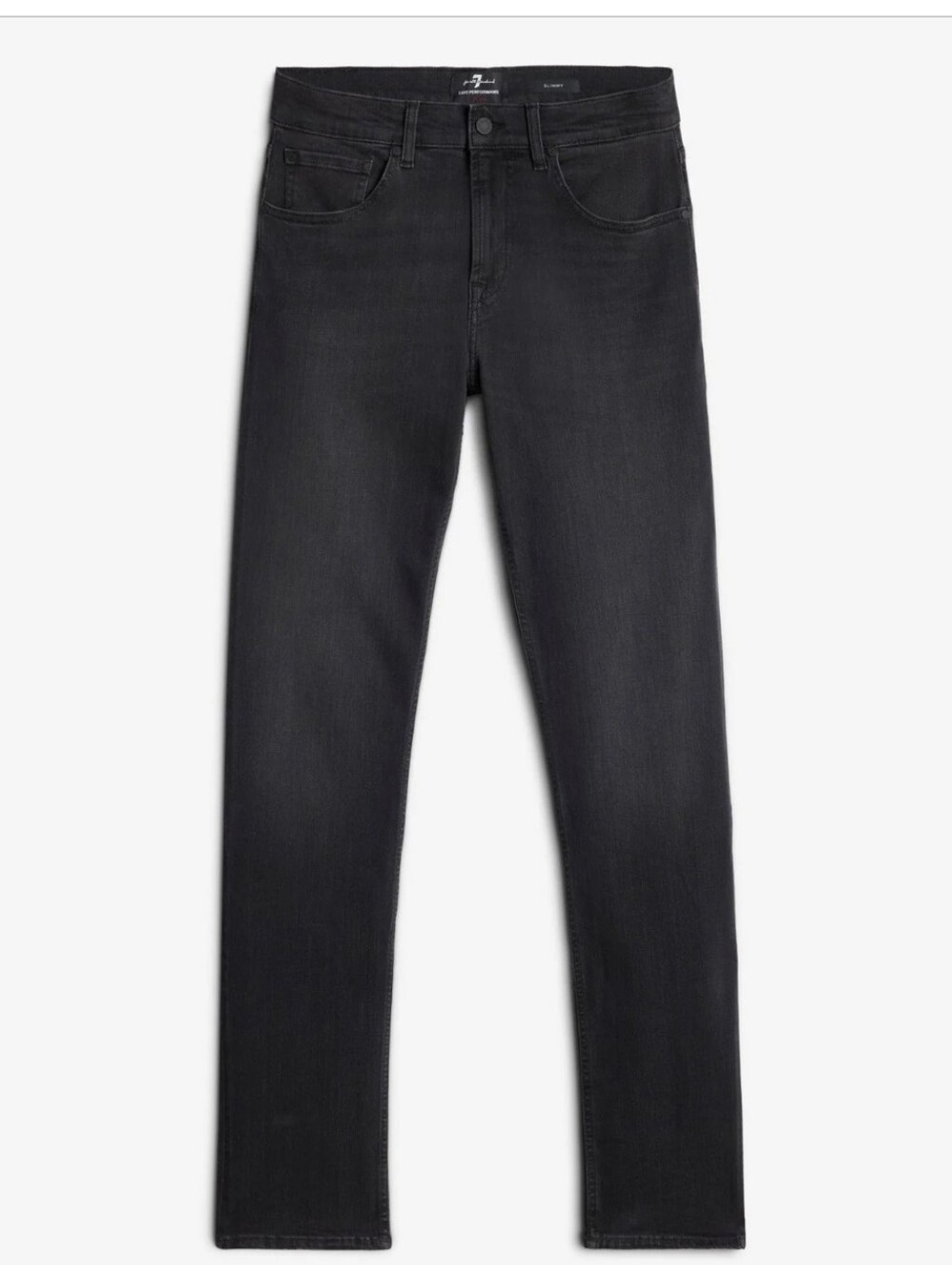 7 For All Mankind Mens Slim Straight Luxe Performance Slimmy Plus Size 33 X 35 - Picture 5 of 15